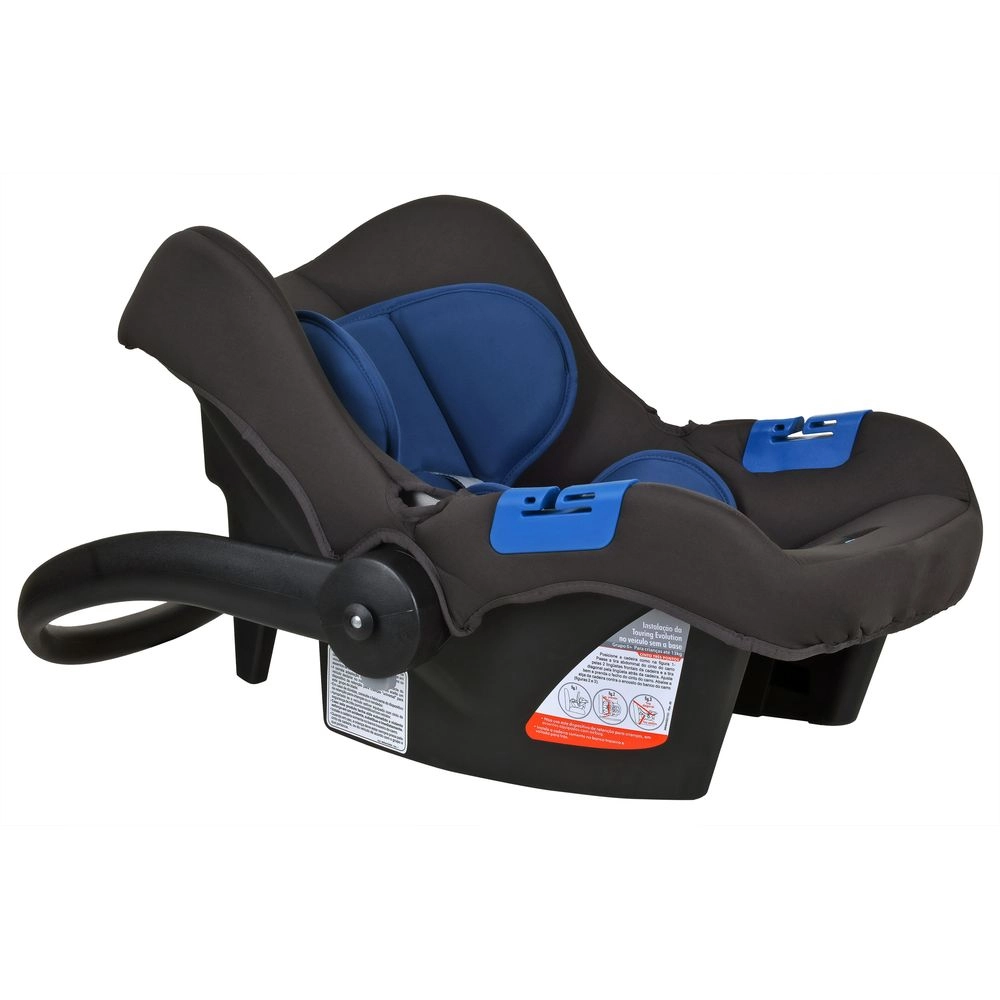 Bebê Conforto Burigotto Touring X de 0 até 13 Kg Cinza e Azul