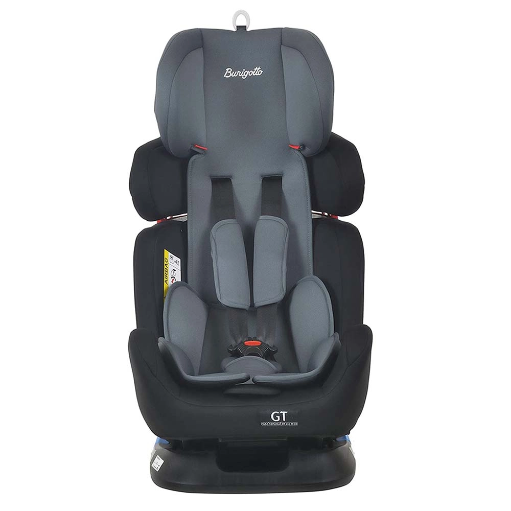 Cadeira para Auto Burigotto GT de 0 a 36 Kg Preto com Cinza