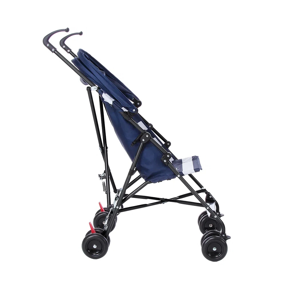 Carrinho de Bebê Guarda Chuva para Passeio Multikids Baby Navy Bb557 6 Meses até 15kg Azul