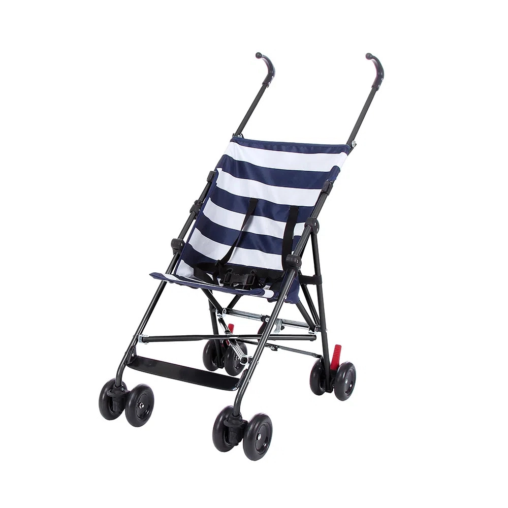 Carrinho de Bebê Guarda Chuva para Passeio Multikids Baby Navy Bb557 6 Meses até 15kg Azul