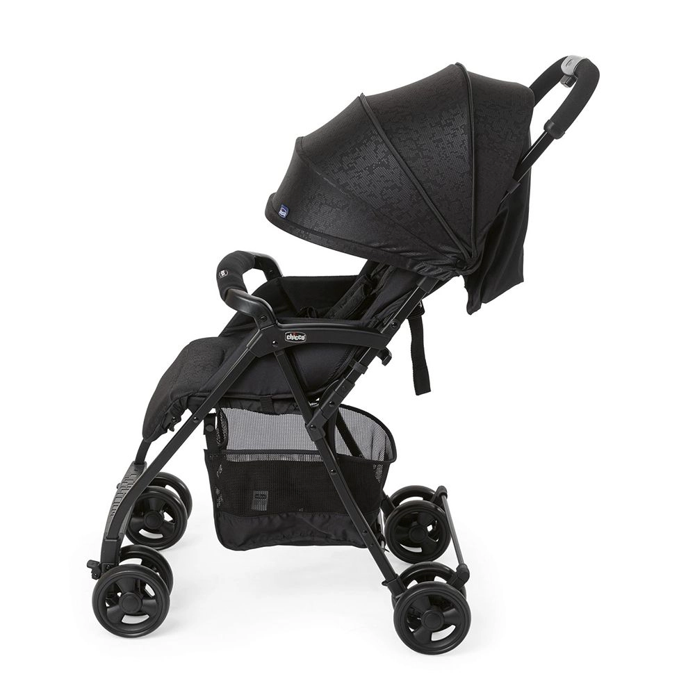 Carrinho de Bebê para Passeio Chicco Ohlala 3 Jet Black 0 Meses a 15 Kg Preto