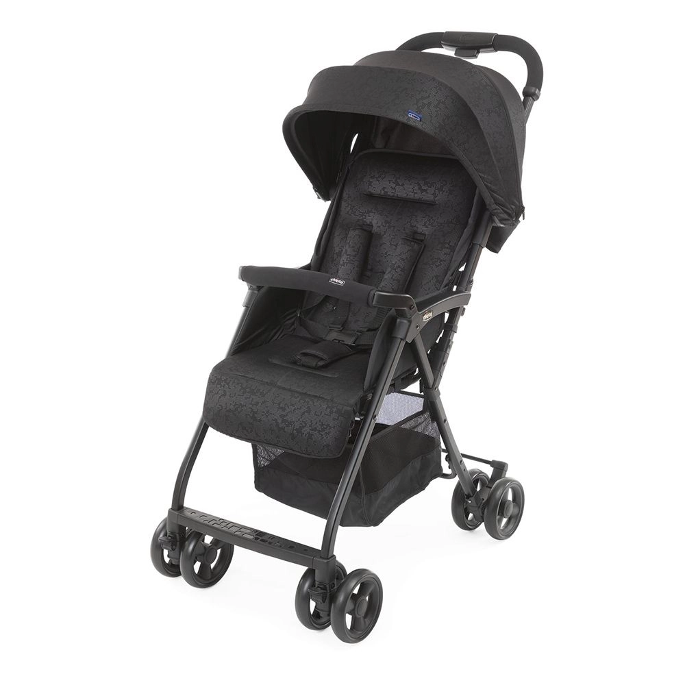 Carrinho de Bebê para Passeio Chicco Ohlala 3 Jet Black 0 Meses a 15 Kg Preto