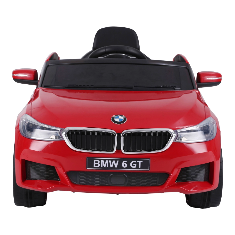 Carrinho Eletrico Infantil Bmw 6 Gt Gran Turismo, 12v com Controle Remoto Belfix Bel Brink Vermelho