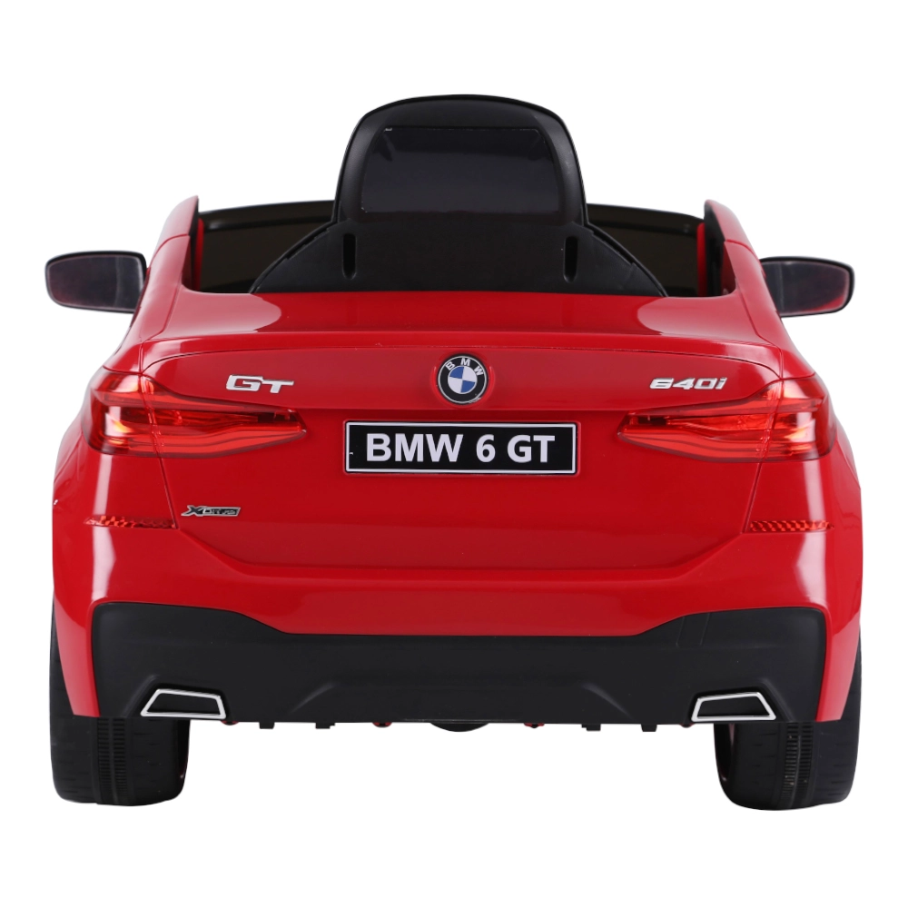 Carrinho Eletrico Infantil Bmw 6 Gt Gran Turismo, 12v com Controle Remoto Belfix Bel Brink Vermelho