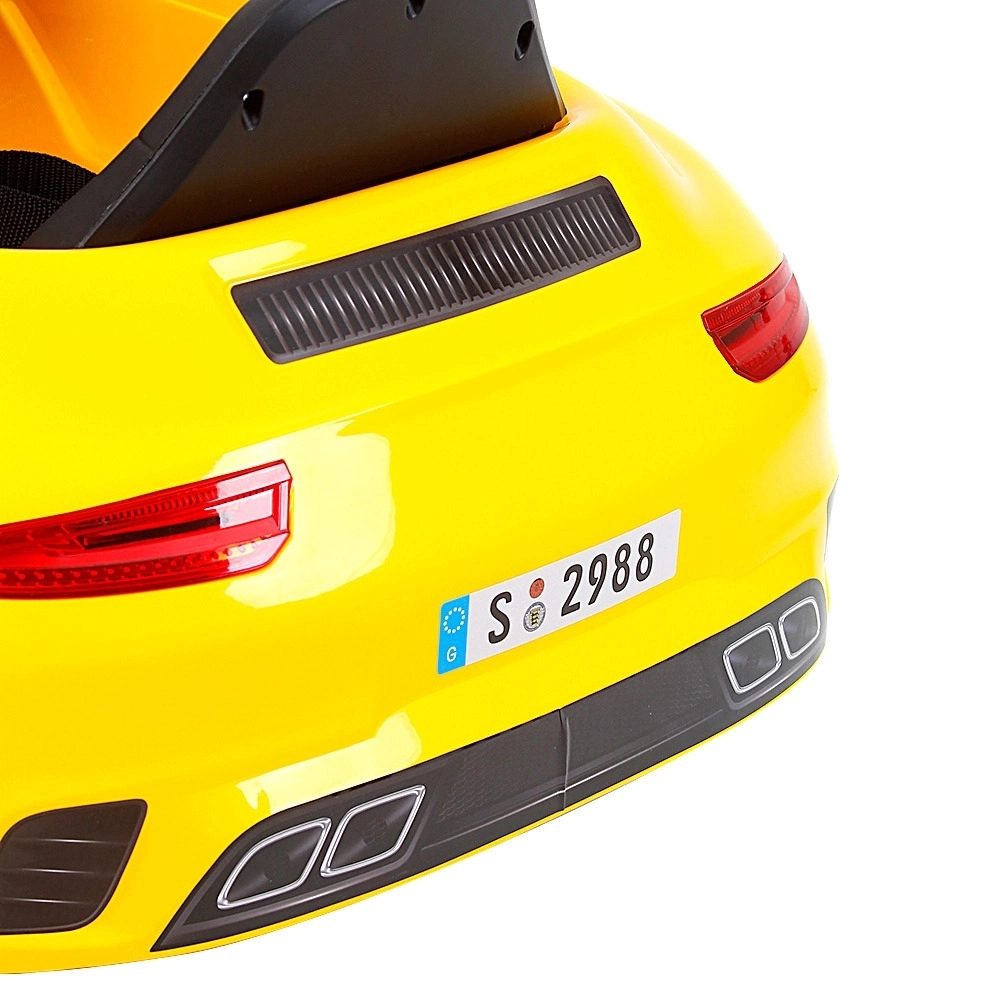 Carro Elétrico Infantil Bang Toys 6v Esporte Luxo Design Moderno Amarelo