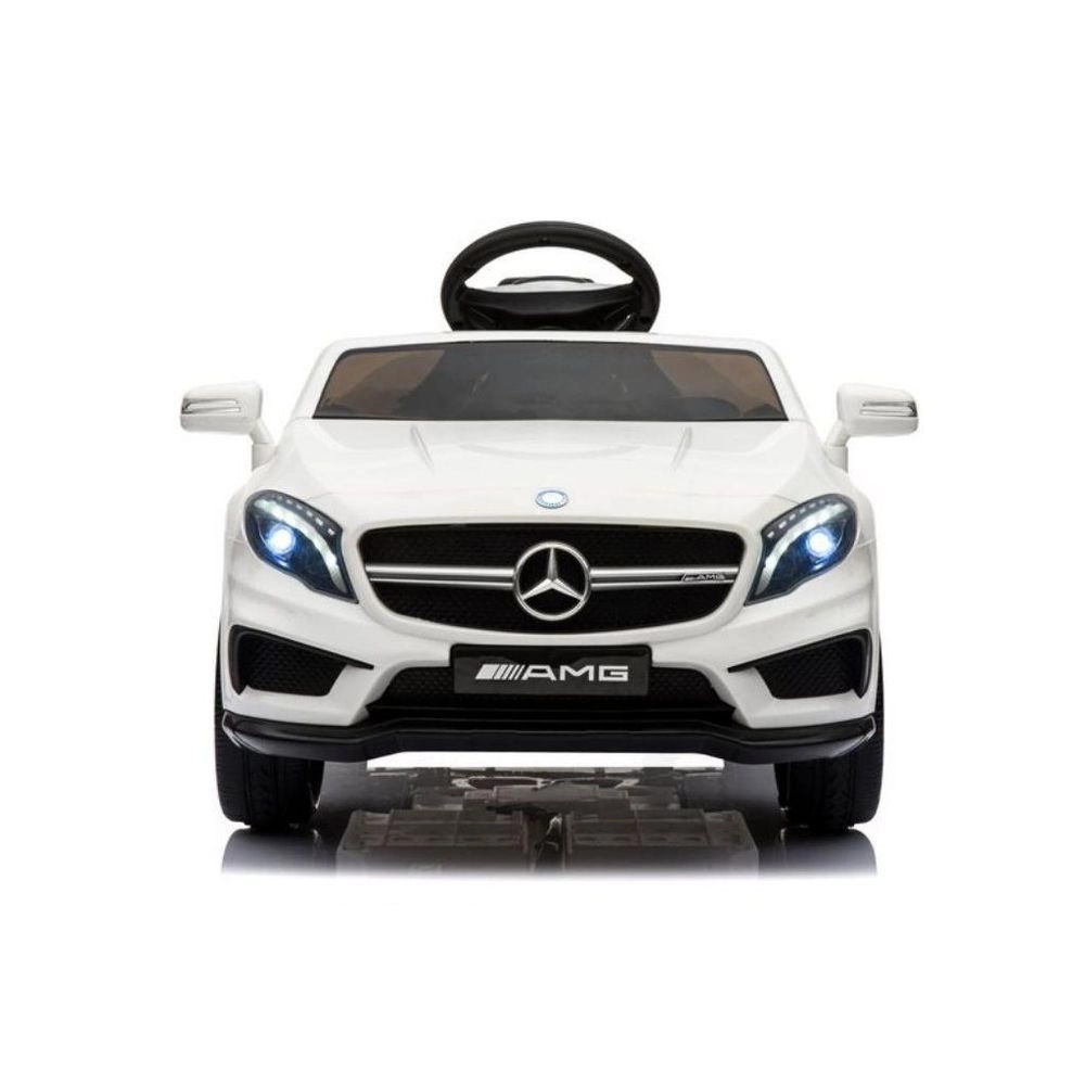 Carro Elétrico Infantil Bang Toys Mercedes-benz 12v com 2 Motores e Controle Remoto Branco