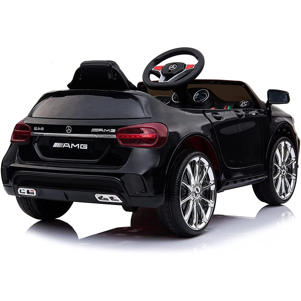 Carro Elétrico Infantil Bang Toys Mercedes-benz 12v com 2  Motores e Controle Remoto Preto