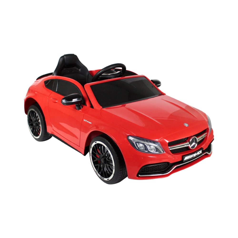 Carro Elétrico Infantil Bel Brink Mercedes-benz C63S 12v Vermelho