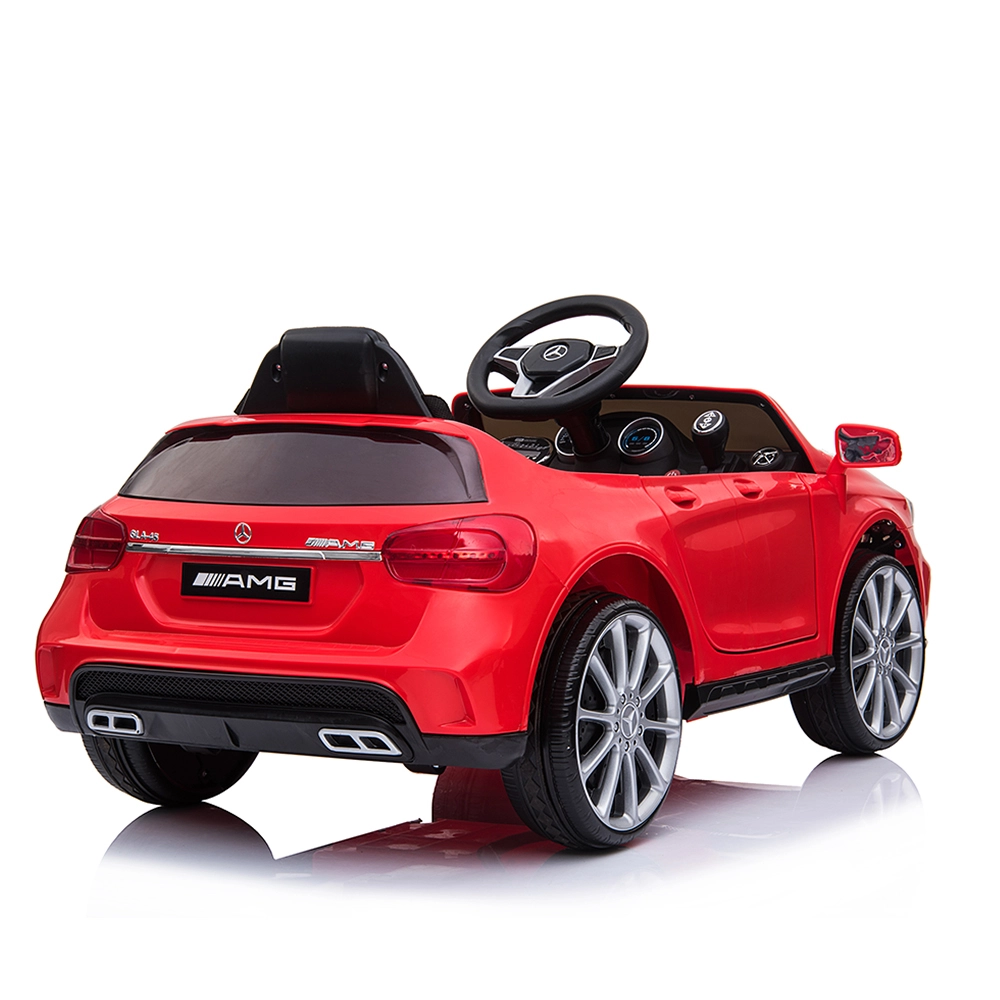 Carro Elétrico Infantil Mercedes-benz 12v Bang Toys com 2 Motores e Controle Remoto Vermelho