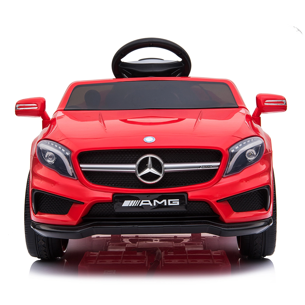 Carro Elétrico Infantil Mercedes-benz 12v Bang Toys com 2 Motores e Controle Remoto Vermelho