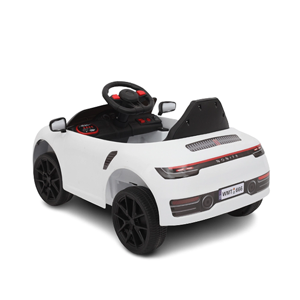 Carro Elétrico Mini Esportivo 12v Bang Toys Branco