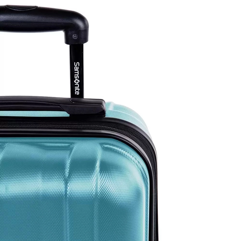 Conjunto de Malas de Viagem Expansível em Abs Samsonite Fiero Cadeado Tsa 2pcs P/M Azul