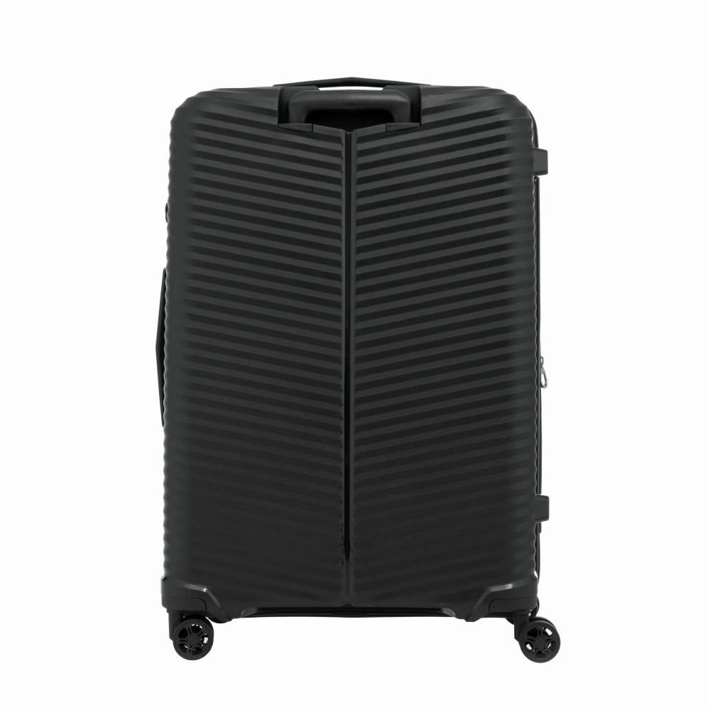 Conjunto de Malas de Viagem Expansível em Polipropileno Samsonite Varro 2pcs P/M Cadeado Tsa Preta