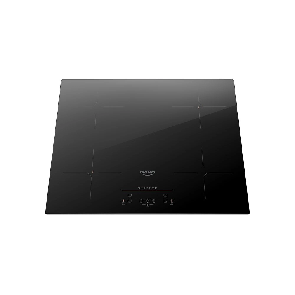 Cooktop de Indução 4 Bocas Dako Supreme Preto 220v