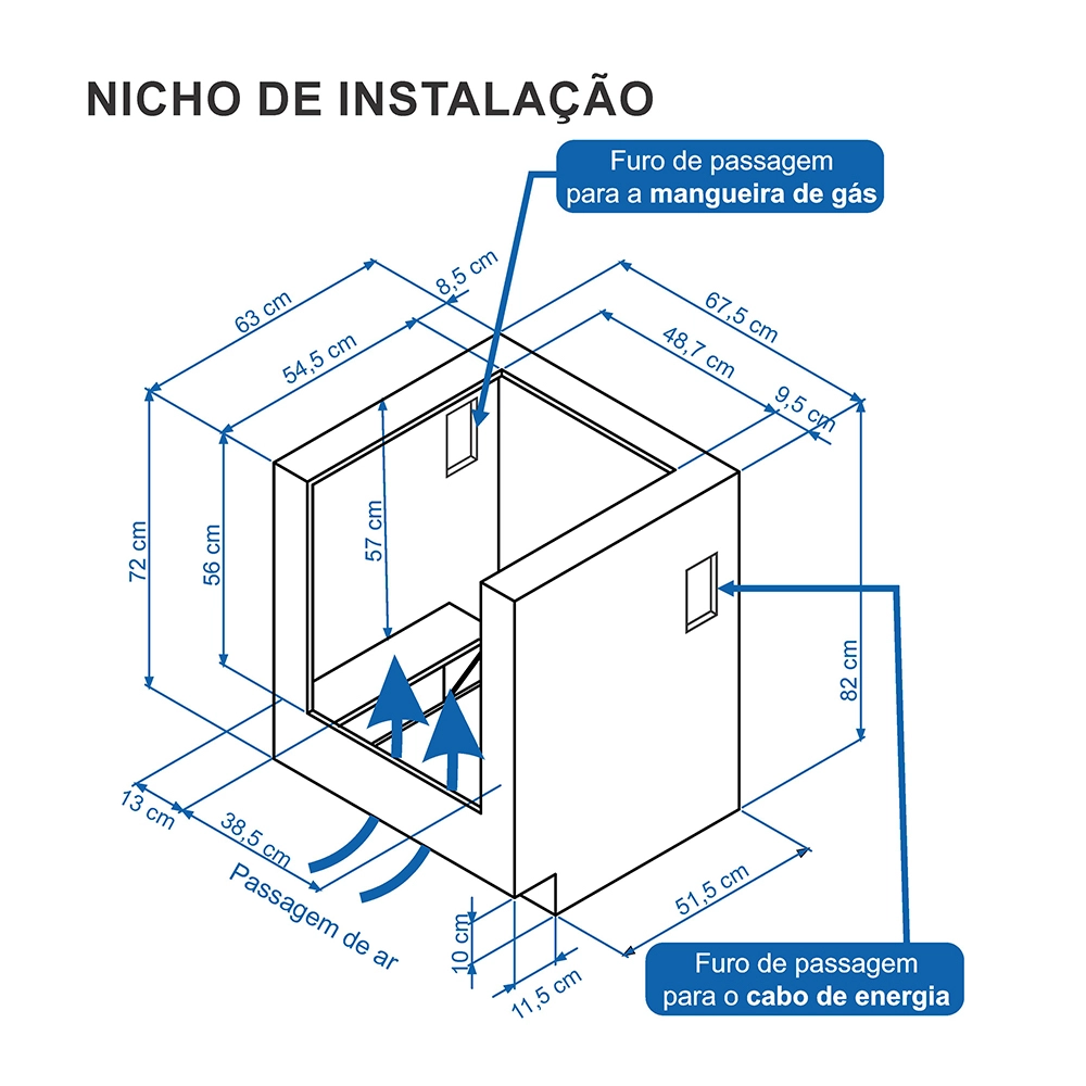 Fogao  de Embutir Venax Gaudi Prisma Vitreo Bl 4 Bocas Gas Glp Inox