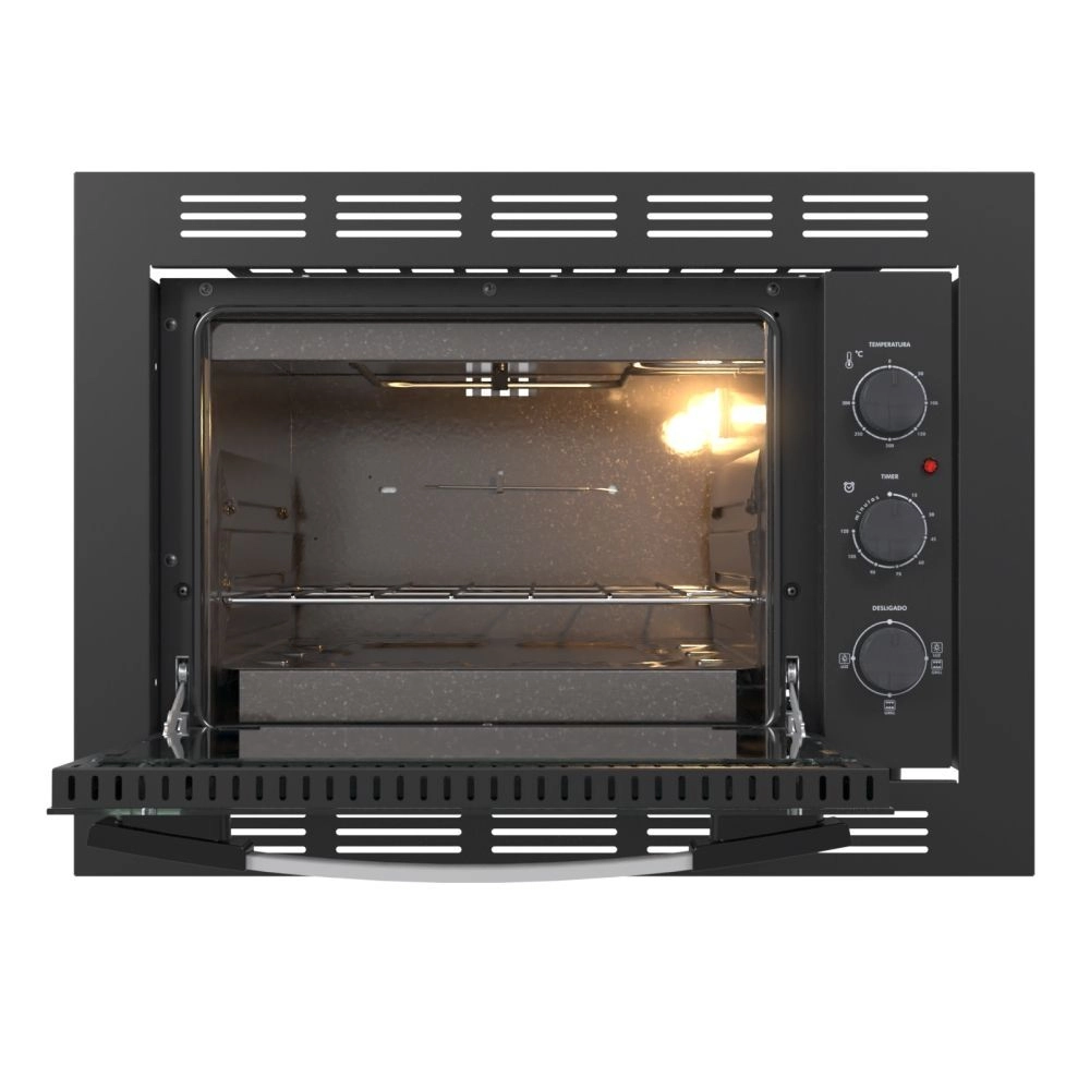 Forno de Embutir Elétrico Venax Grand Gourmet 45l Preto 220v