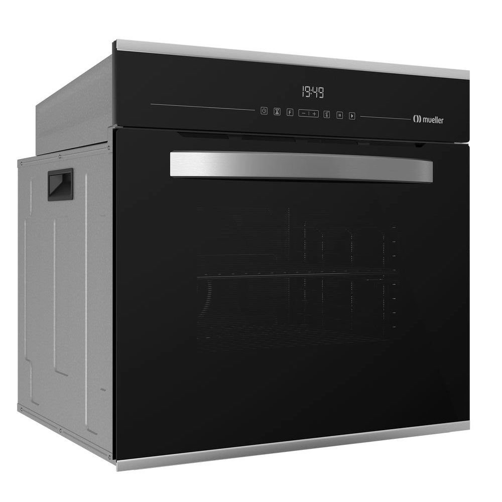 Forno Elétrico Digital de Embutir Mueller 68l MFE0268G1 com Convecção Preto 220v