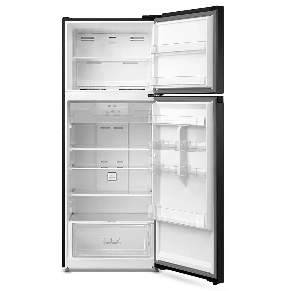 Geladeira Midea Md-rt645mta Frost Free Duplex 463l Inox Black Edition, Painel Touch e Iluminaçao Led