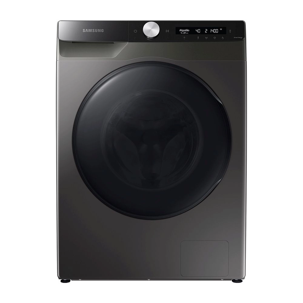 Lava e Seca Samsung 11kg Wd11t com Ecobubble Wd11t504dbx Wi-fi Motor Inverter Inox Look 220v