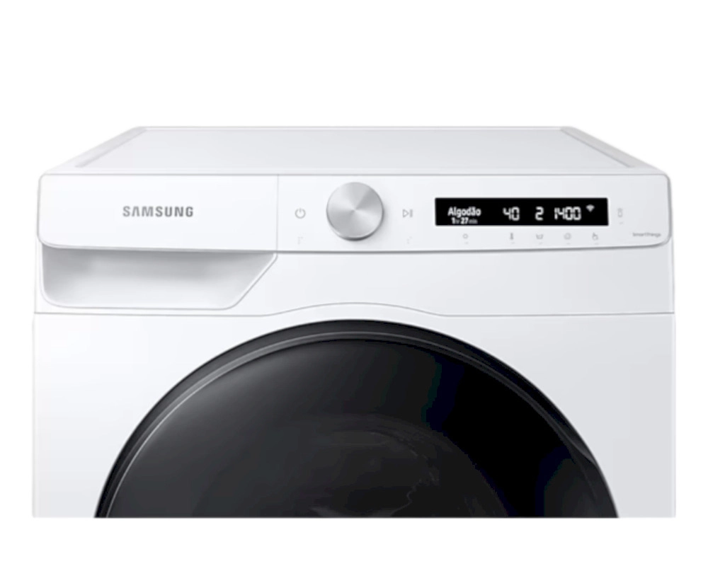 Lava e Seca Samsung 13kg WD13T 3 em 1 com Ecobubble WD13T504DBW Wi-fi Digital Inverter Branca 220v