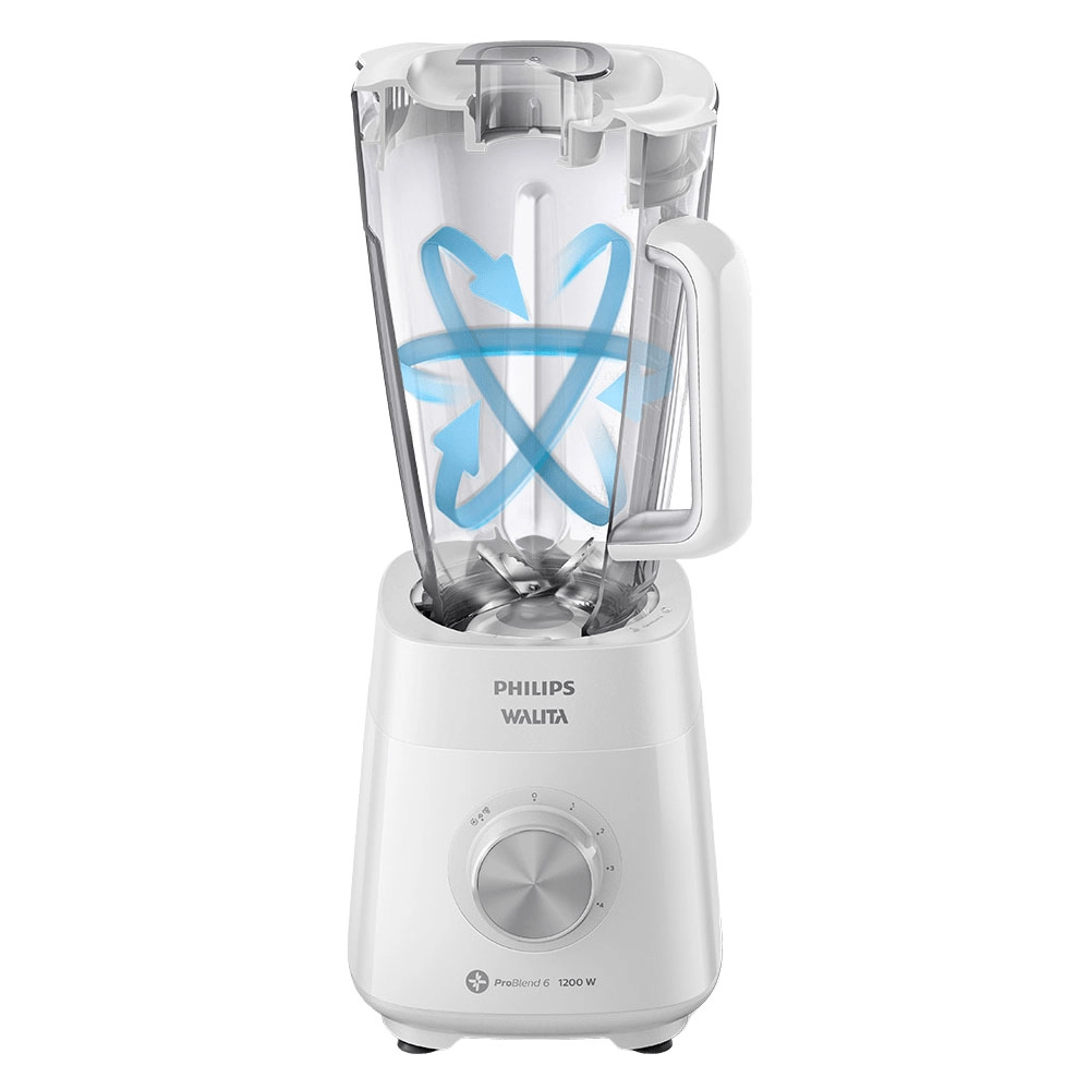 Liquidificador Philips Walita Jarra San Ri2240 Série 5000 5 Velocidades 1200w Branco 127v