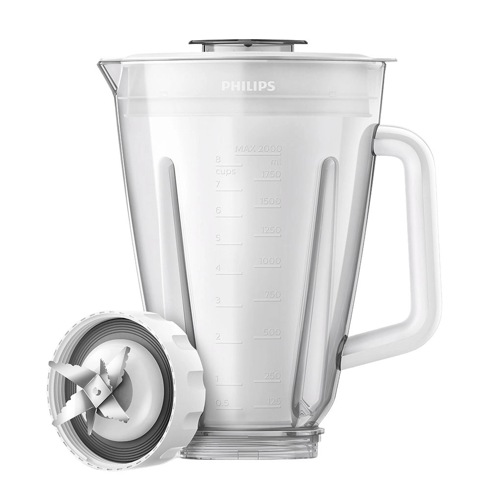 Liquidificador Philips Walita Jarra San Ri2240 Série 5000 5 Velocidades 1200w Branco 127v