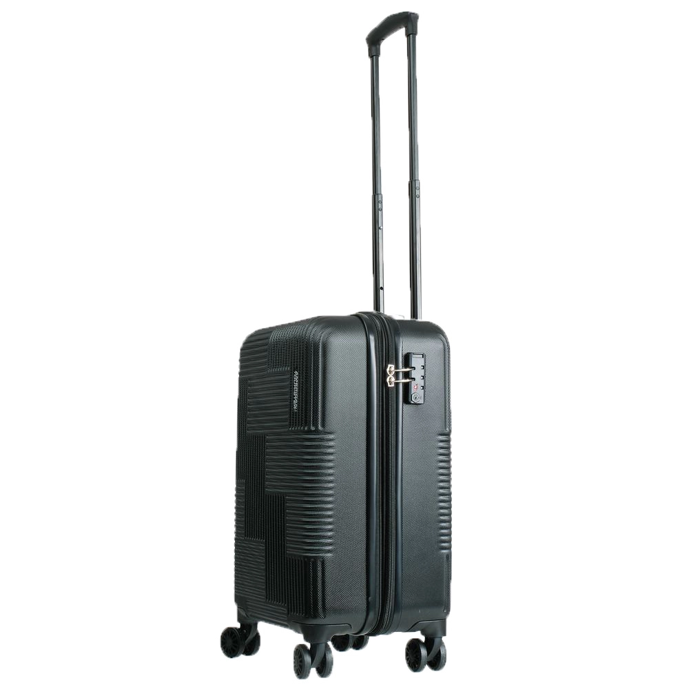 Mala de Bordo American Tourister By Samsonite  Cuiabá ABS Expansível Tsa Preta