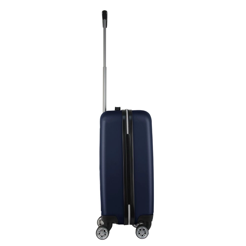 Mala de Bordo Abs para Viagem Mormaii MOR-1541 Cadeado Integrado Rodas Duplas Giro 360 Azul