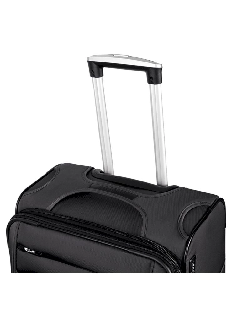 Mala de Bordo Expansível em Poliéster Samsonite Versalite Dlx Cadeado Tsa Preto