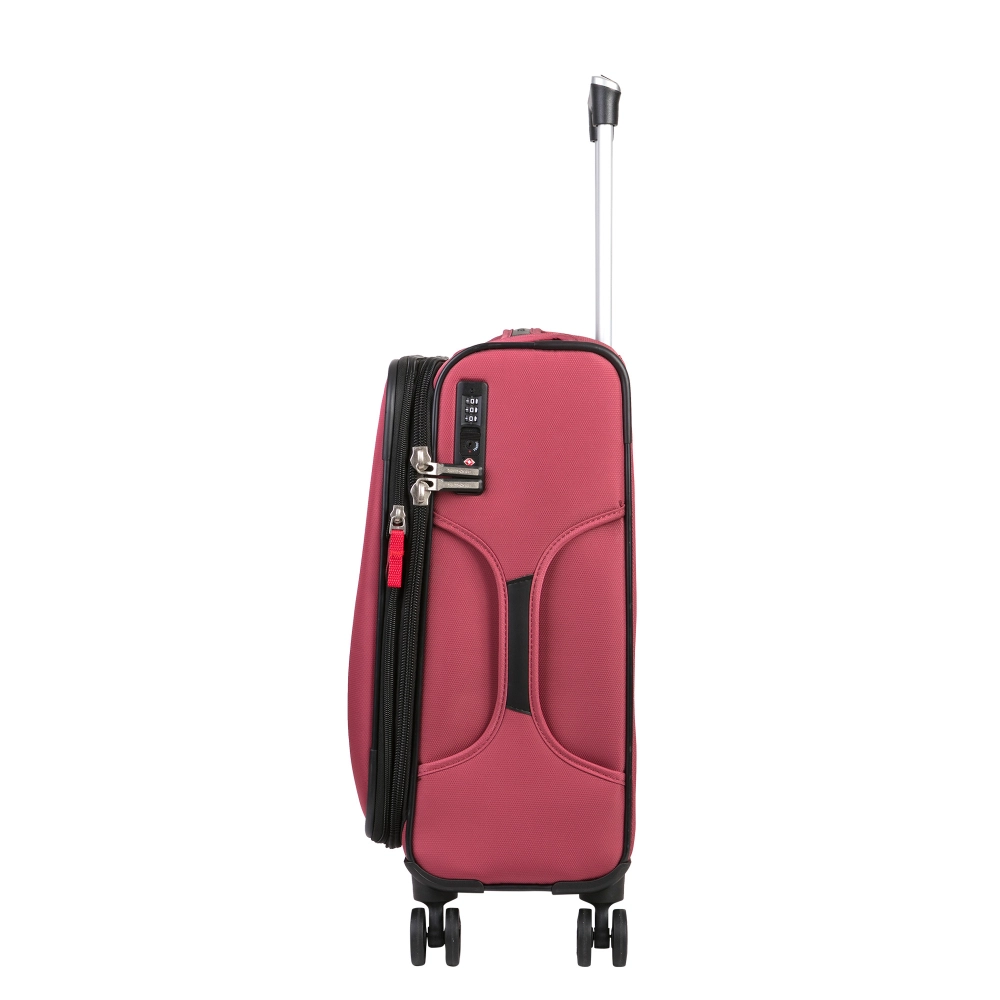 Mala de Bordo Expansível em Poliéster Samsonite Versalite Dlx Cadeado Tsa Rosa