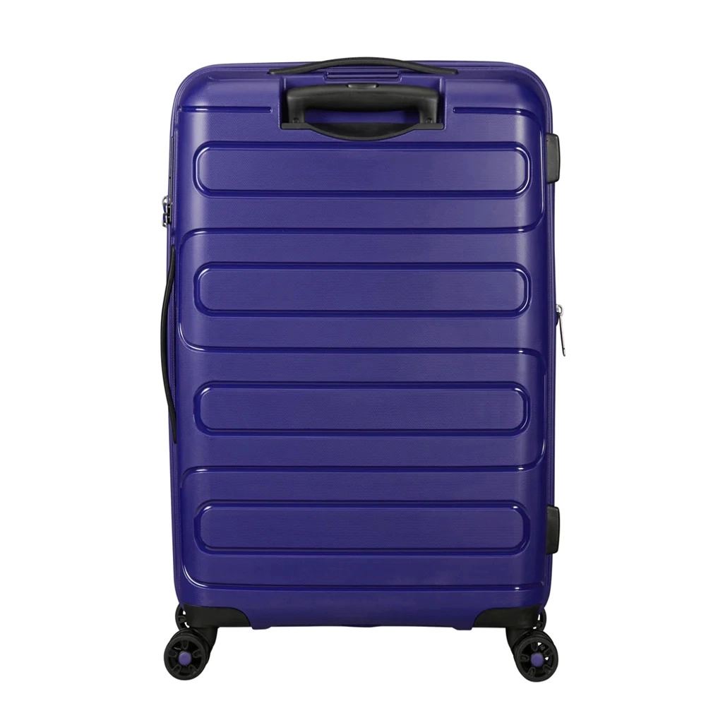 Mala de Viagem Grande em Polipropileno American Tourister By Samsonite Sunside Cadeado Tsa Azul