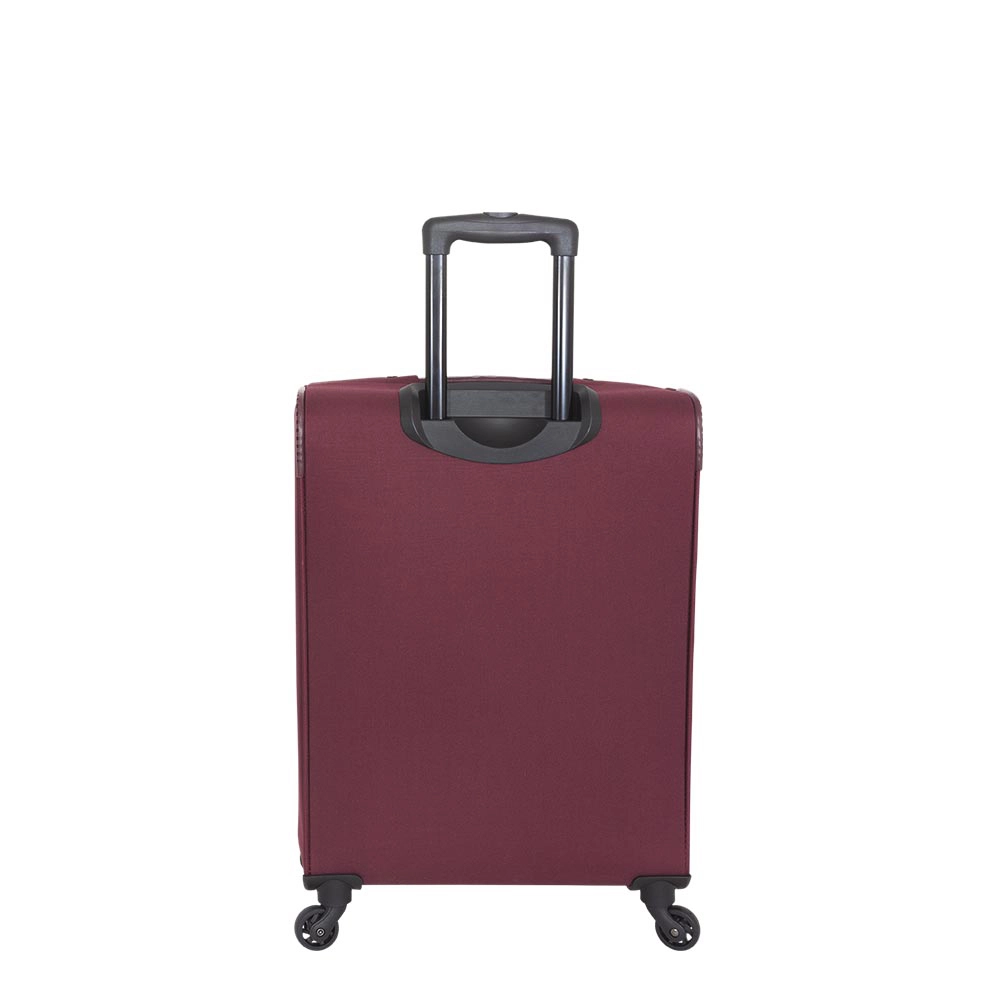 Mala de Viagem Grande Expansível Poliester Samsonite Bahia Cadeado Tsa e Rodas 360 Vinho