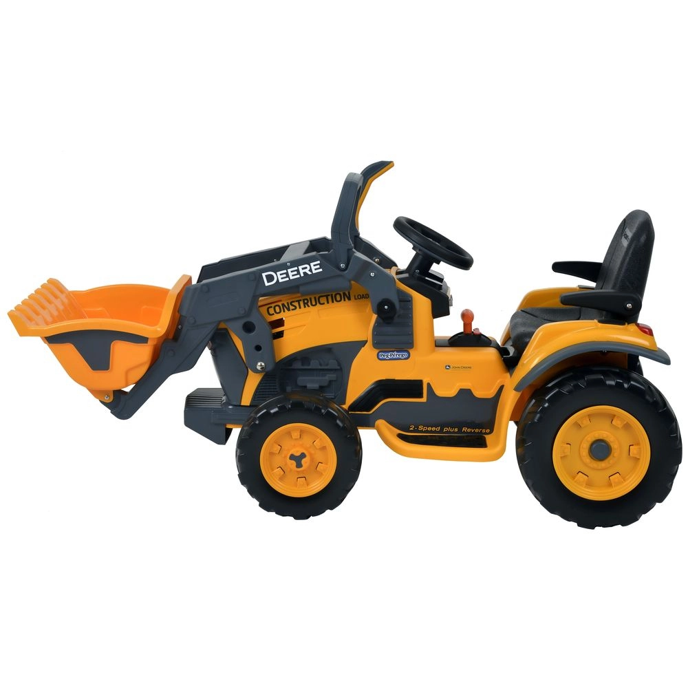 Mini Trator Infantil Elétricos Peg Pérego Deere Construction Loader 12v Laranja