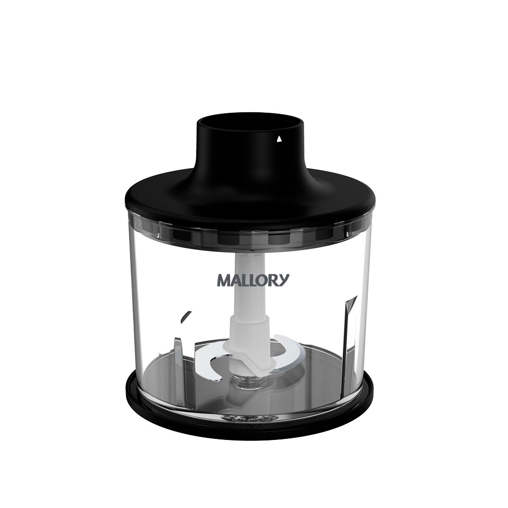 Mixer Mallory sem Fio Multifree 4 em 1 150w Preto com Prata Bivolt