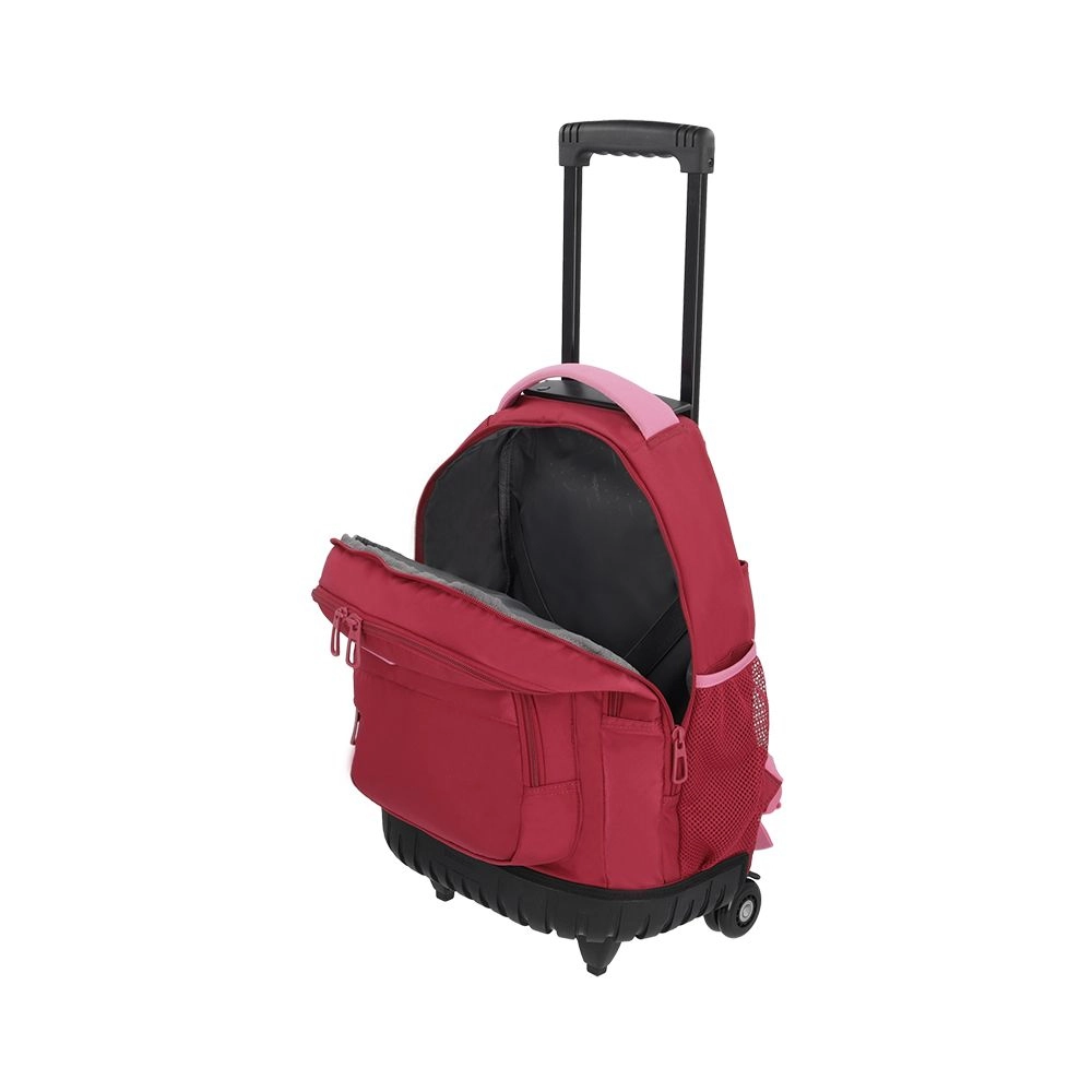 Mochila com Rodinhas Executiva Samsonite em Poliester Wheeled Acceleration Java Fúcsia