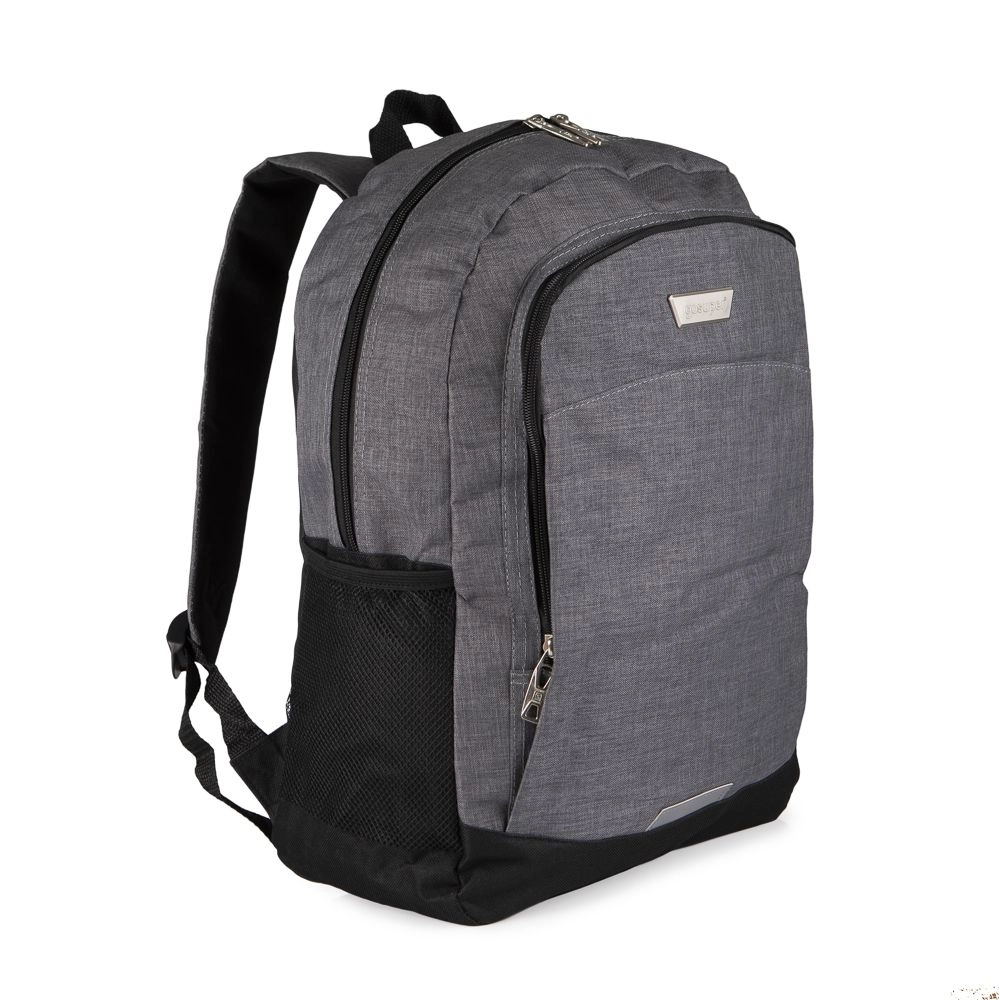 Mochila Executiva Versa para Laptop Gosuper GOS31Q01544 Cinza Chumbo