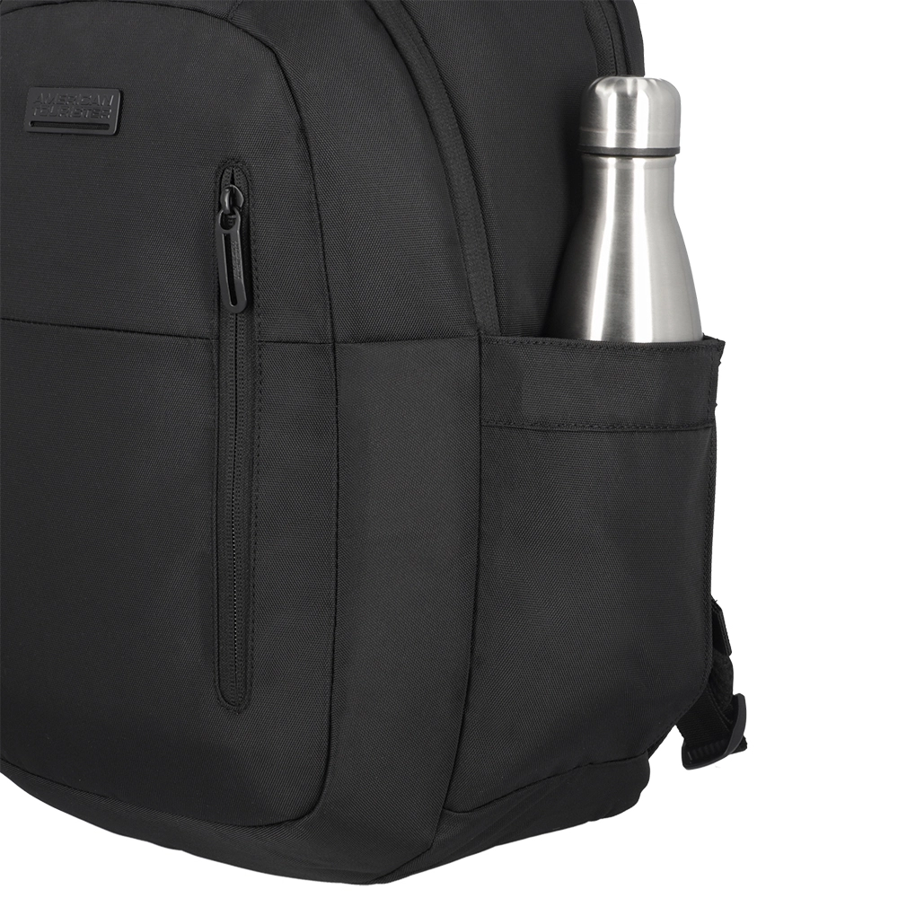 Mochila para Notebook em Poliéster American Tourister By Samsonite New Highway Preta 