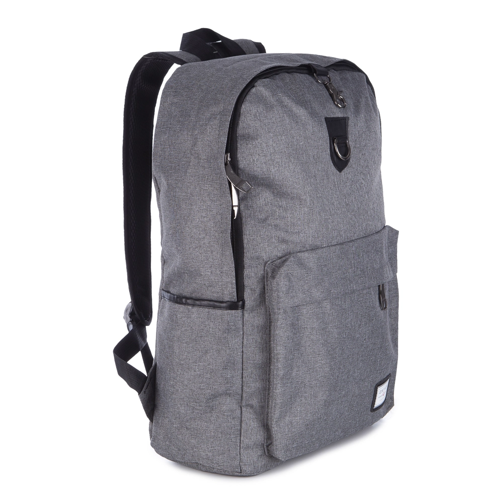 Mochila para Notebook Executiva HT-8002 Tecido Impermeável Entrada Usb Poliester - Cinza