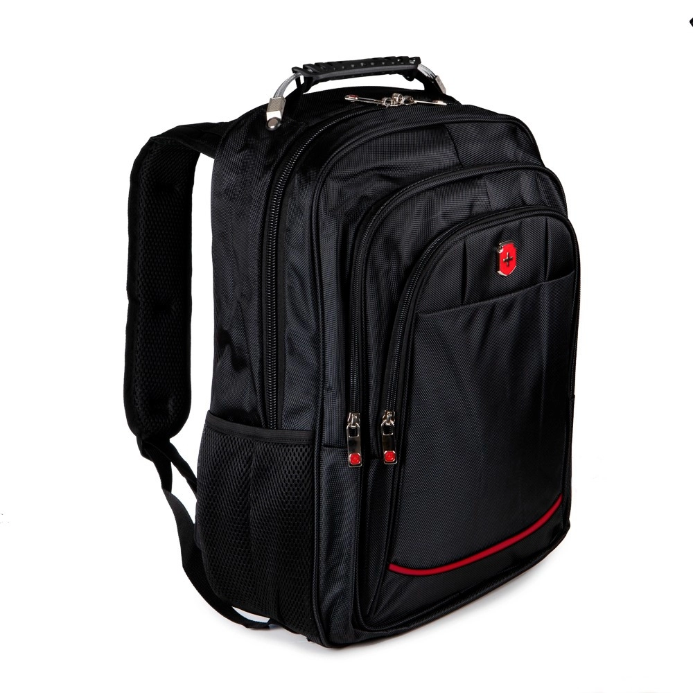 Mochila para Notebook Executiva Swissland Sl04001 em Poliéster Nobre com Cabo de Aço 18" Vermelha