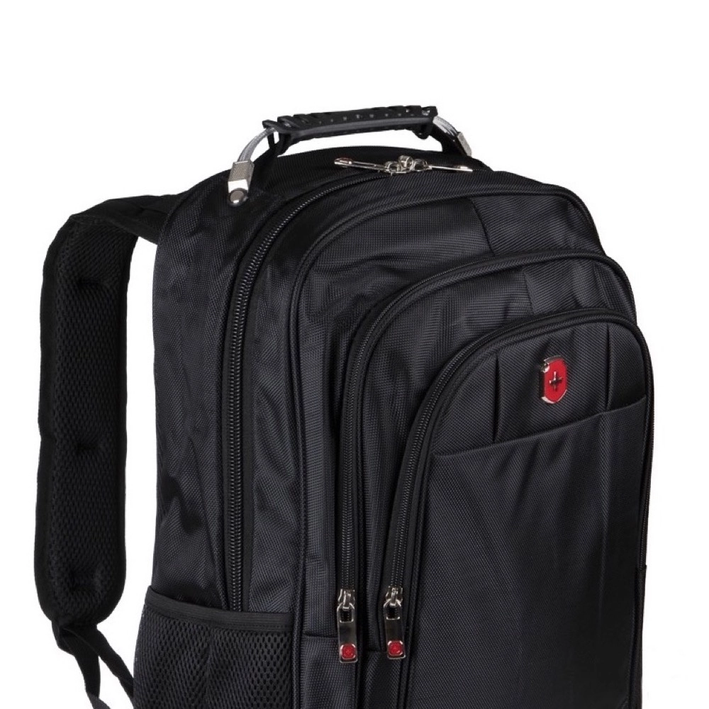 Mochila para Notebook Executiva Swissland Sl04001 em Poliéster Nobre com Cabo de Aço 18" Vermelha