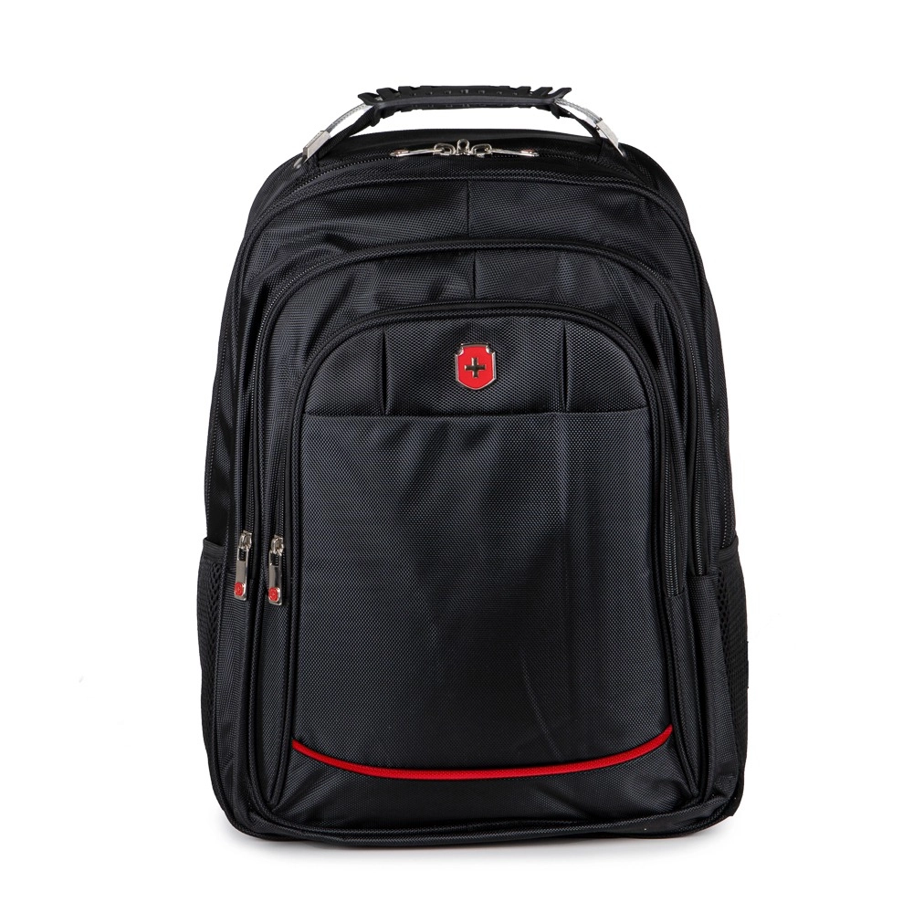 Mochila para Notebook Executiva Swissland Sl04001 em Poliéster Nobre com Cabo de Aço 18" Vermelha