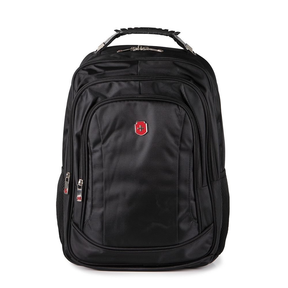 Mochila para Notebook Executiva Swissland SL04002 em Poliester Reforçada com Cabo de Aço 18 Preto