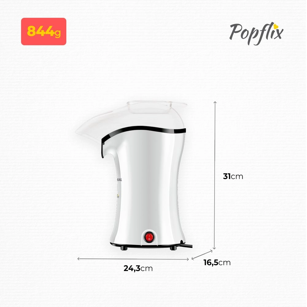 Pipoqueira Mondial PopFlix Pp-04 1200w Branco