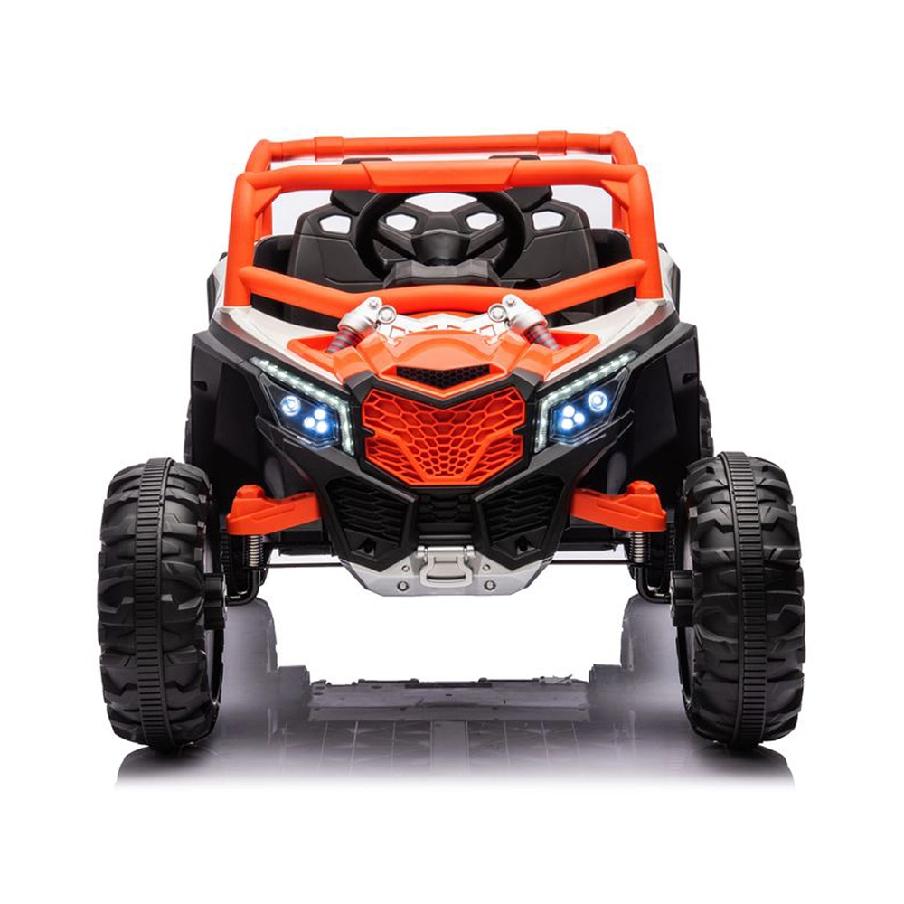 Quadriciclo Utv Carro Elétrico Infantil 12v Bang Toys R3 com Controle Remoto Laranja