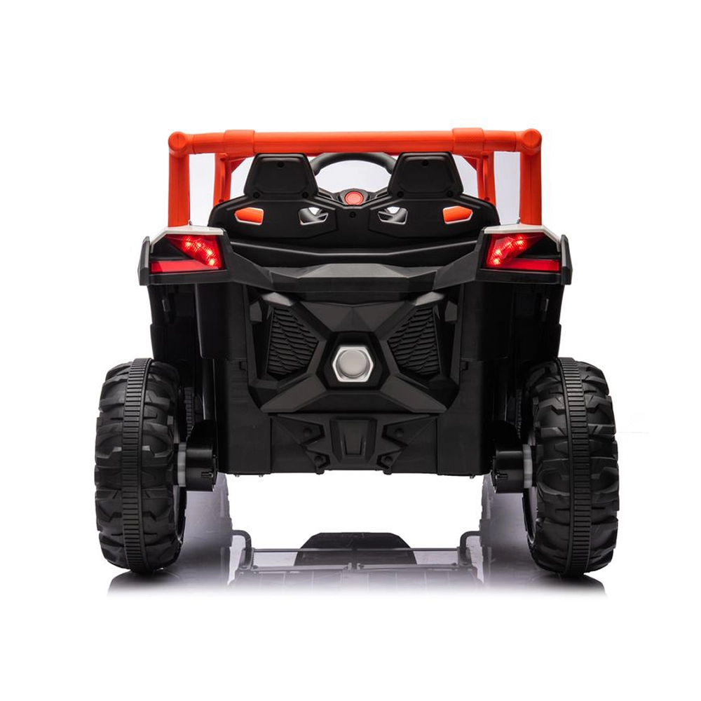 Quadriciclo Utv Carro Elétrico Infantil 12v Bang Toys R3 com Controle Remoto Laranja