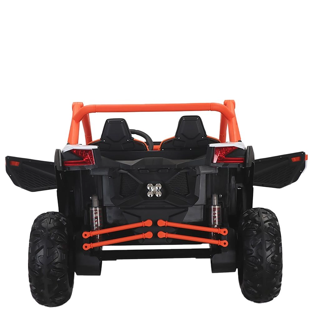 Quadriciclo Utv Carro Elétrico Infantil 24v Bang Toys Sr com Controle Remoto Laranja