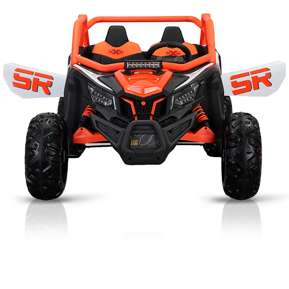 Quadriciclo Utv Carro Elétrico Infantil 24v Bang Toys Sr com Controle Remoto Laranja