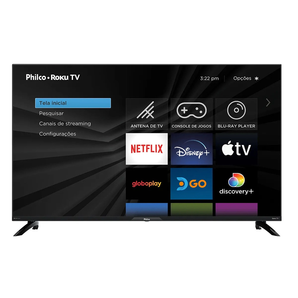 Smart Tv 43 Philco PTV43G7ER2CPBLF Led Dolby Áudio Preto