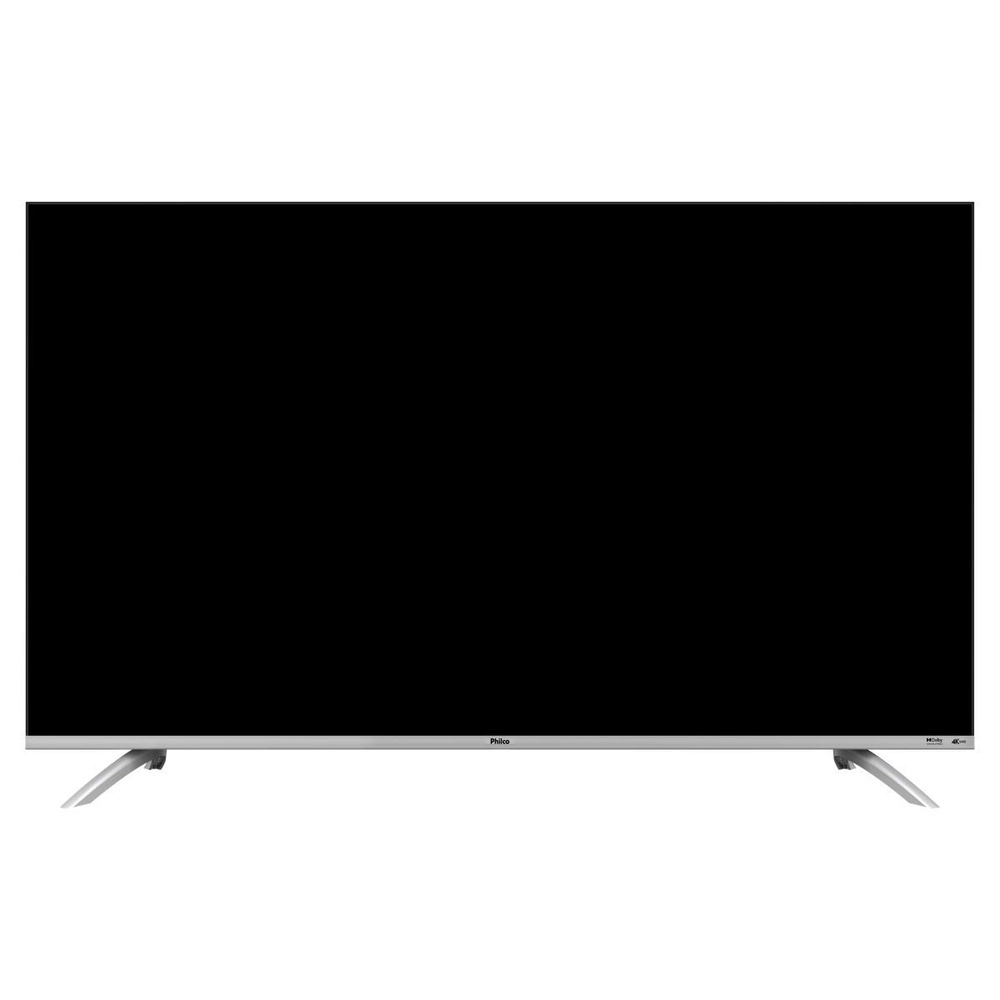 Smart Tv 50 Philco PTV50G2sGTSSBL Google Tv 4k Led Prata