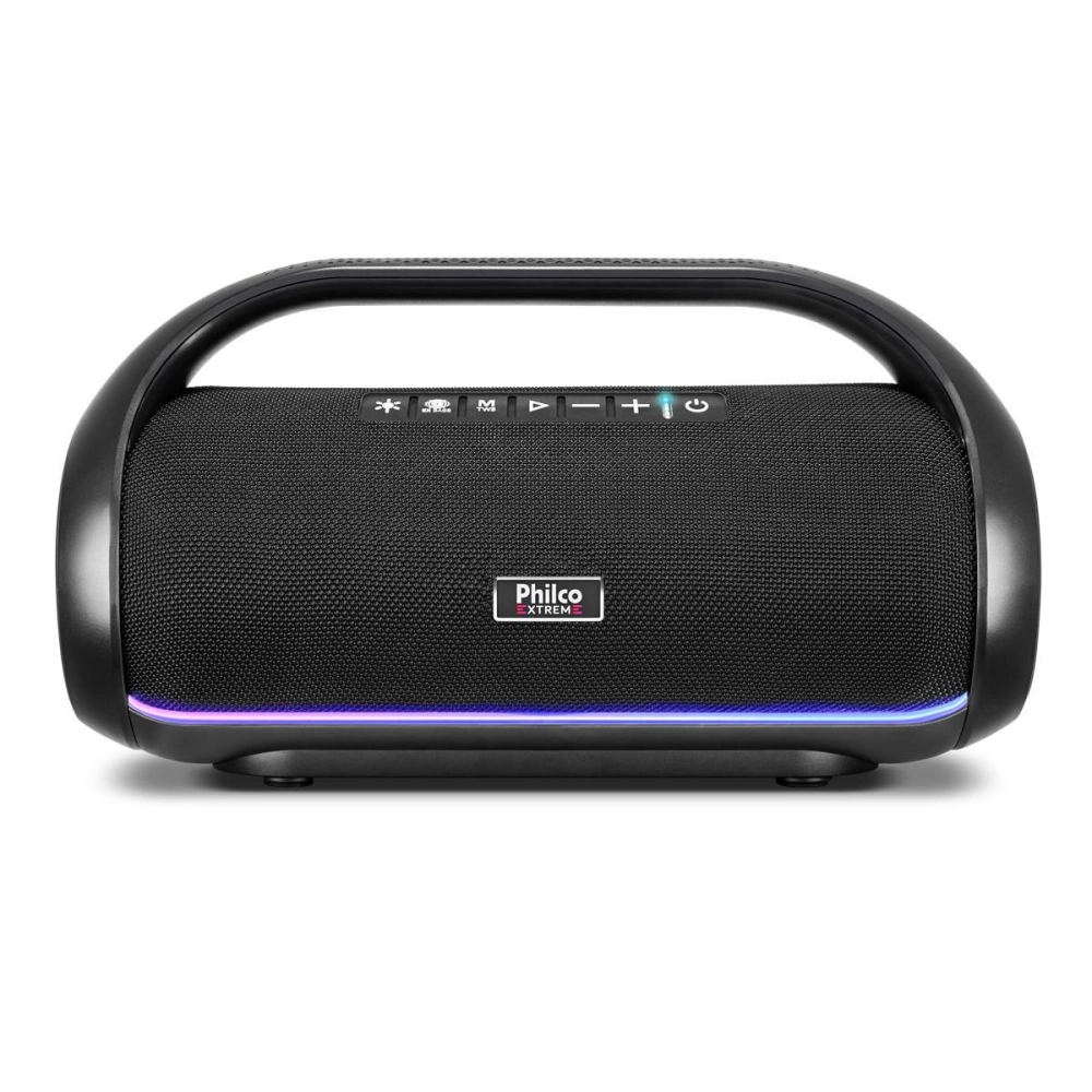 Speaker Extreme Philco Pbs220bt Bluetooth 220w Preto Bivolt